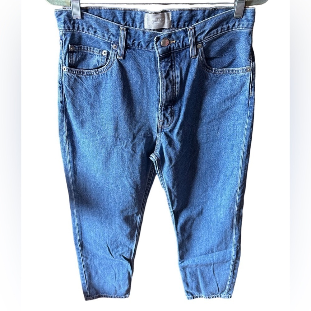 Women’s Everlane Size 28 Summer Slouch Jean. VGUC. Medium wash.Button fly! - Picture 4 of 16